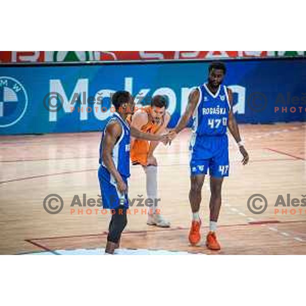 Ronald Eugene Jackson in action during Spar Cup semi-finals basketball match between Helios Suns and Rogaska in Kodeljevo, Ljubljana, Slovenia on February 17, 2022. Photo: Jure Banfi/www.alesfevzer.com