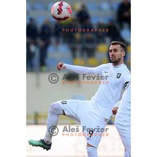 Mustafa Nukic during Prva Liga Telemach 2021-2022 football match between Domzale and Olimpija in Domzale, Slovenia on February 17, 2022 