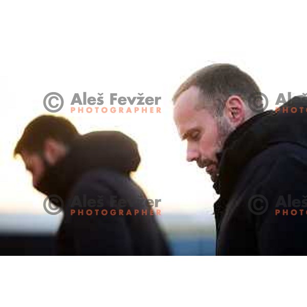 Dino Skender during Prva Liga Telemach 2021-2022 football match between Domzale and Olimpija in Domzale, Slovenia on February 17, 2022 
