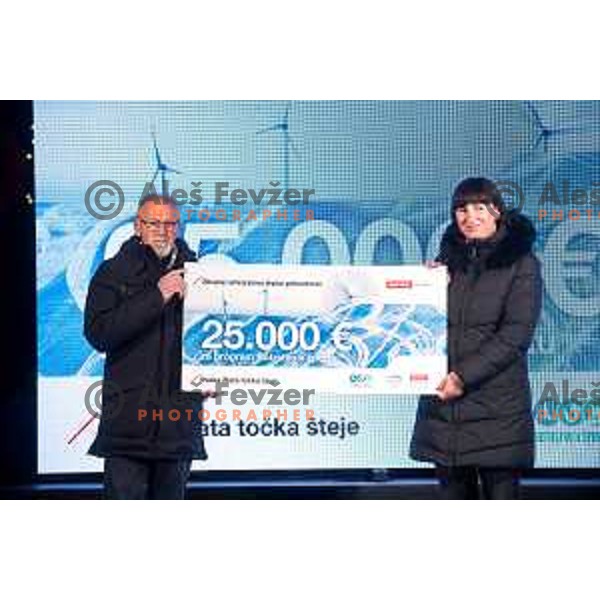 Reception of Slovenia Olympic team in Kranjska Gora, Slovenia on February 22, 2022