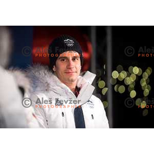 Reception of Slovenia Olympic team in Kranjska Gora, Slovenia on February 22, 2022