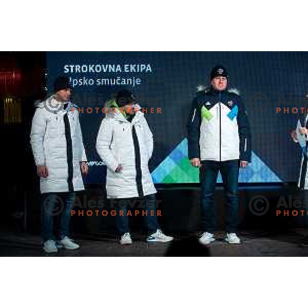 Reception of Slovenia Olympic team in Kranjska Gora, Slovenia on February 22, 2022
