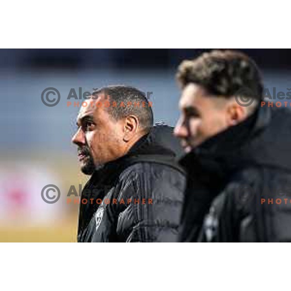Marcos Tavares during Prva Liga Telemach 2021-2022 football match between Kalcer Radomlje and Maribor in Domzale, Slovenia on February 21, 2022