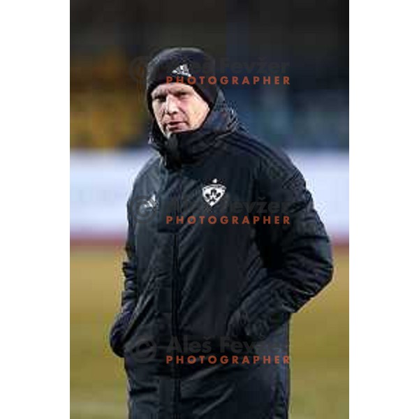 Radovan Karanovic, head coach of Maribor during Prva Liga Telemach 2021-2022 football match between Kalcer Radomlje and Maribor in Domzale, Slovenia on February 21, 2022