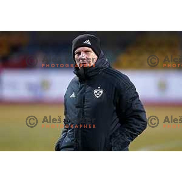 Radovan Karanovic, head coach of Maribor during Prva Liga Telemach 2021-2022 football match between Kalcer Radomlje and Maribor in Domzale, Slovenia on February 21, 2022