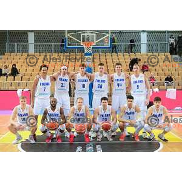 in action during World Cup Qualifiers basketball match between Slovenia and Finalnd in Koper, Slovenia on February 28, 2022