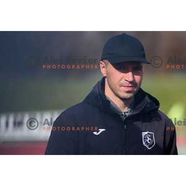 Dejan Grabic during Prva Liga Telemach 2021-2022 football match between Bravo and Olimpija in Ljubljana, Slovenia on March 3, 2022