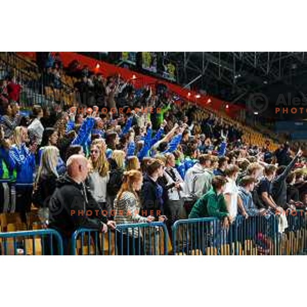 in action during Slovenia-North Macedonia, EURO Cup Women 2022 Group phase in Celje, Slovenia on March 3, 2022