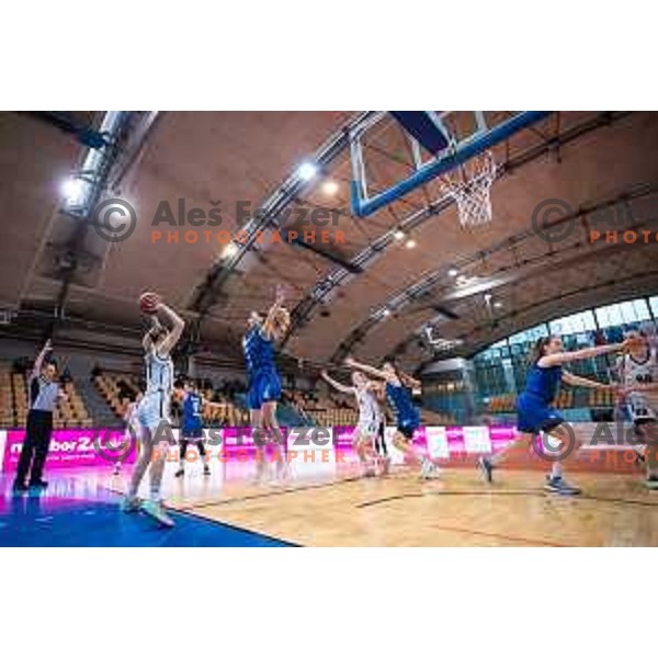 in action during Slovenian Cup semi-final basketball match between VBO Maribor and Triglav in Dvorana Lukna, Maribor, Slovenia on March 5, 2022. Photo: Jure Banfi/www.alesfevzer.com
