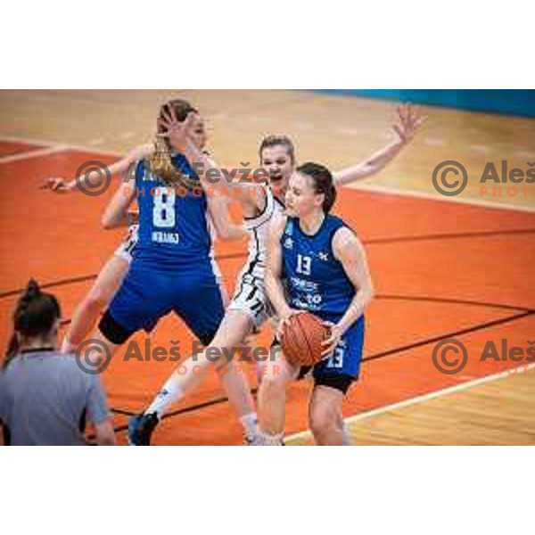 in action during Slovenian Cup semi-final basketball match between VBO Maribor and Triglav in Dvorana Lukna, Maribor, Slovenia on March 5, 2022. Photo: Jure Banfi/www.alesfevzer.com