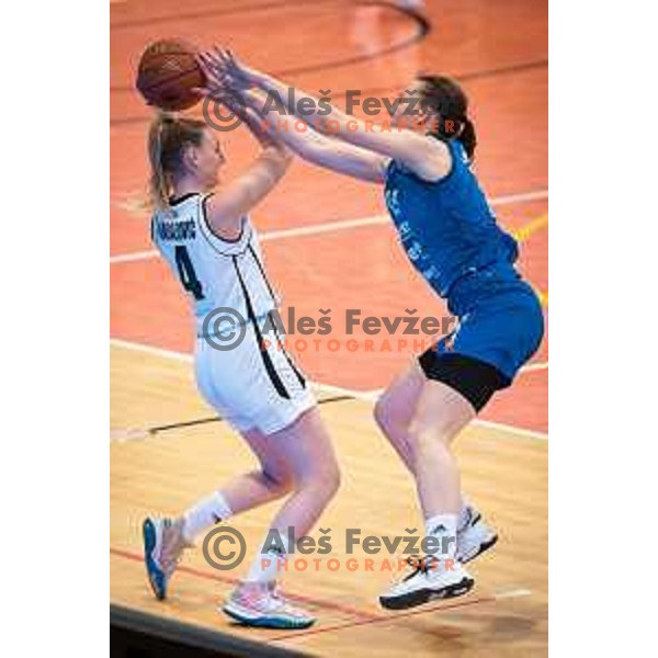 in action during Slovenian Cup semi-final basketball match between VBO Maribor and Triglav in Dvorana Lukna, Maribor, Slovenia on March 5, 2022. Photo: Jure Banfi/www.alesfevzer.com