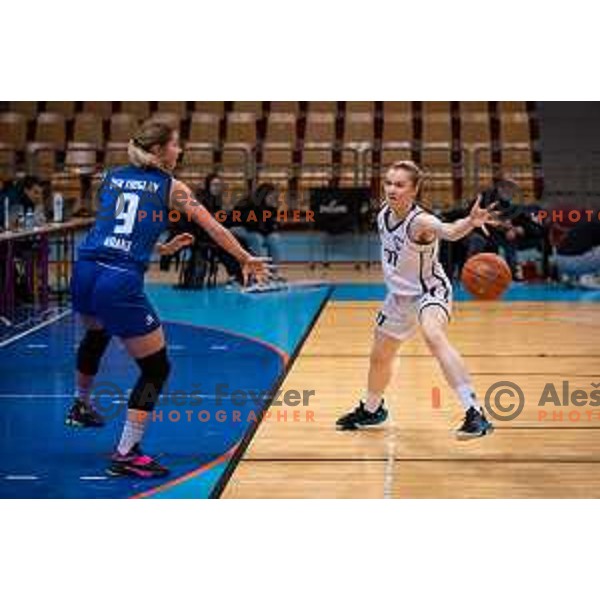 in action during Slovenian Cup semi-final basketball match between VBO Maribor and Triglav in Dvorana Lukna, Maribor, Slovenia on March 5, 2022. Photo: Jure Banfi/www.alesfevzer.com