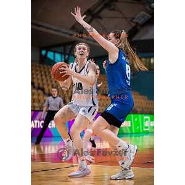 in action during Slovenian Cup semi-final basketball match between VBO Maribor and Triglav in Dvorana Lukna, Maribor, Slovenia on March 5, 2022. Photo: Jure Banfi/www.alesfevzer.com