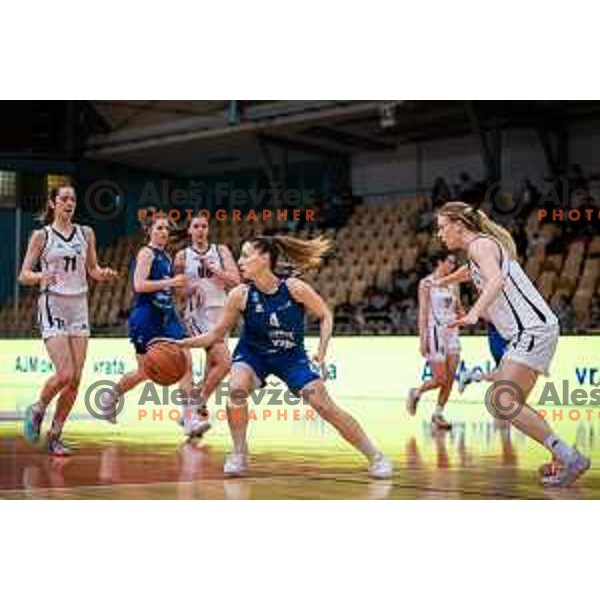 in action during Slovenian Cup semi-final basketball match between VBO Maribor and Triglav in Dvorana Lukna, Maribor, Slovenia on March 5, 2022. Photo: Jure Banfi/www.alesfevzer.com