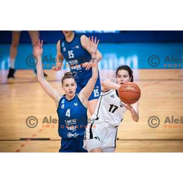 in action during Slovenian Cup semi-final basketball match between VBO Maribor and Triglav in Dvorana Lukna, Maribor, Slovenia on March 5, 2022. Photo: Jure Banfi/www.alesfevzer.com