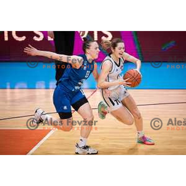 in action during Slovenian Cup semi-final basketball match between VBO Maribor and Triglav in Dvorana Lukna, Maribor, Slovenia on March 5, 2022. Photo: Jure Banfi/www.alesfevzer.com