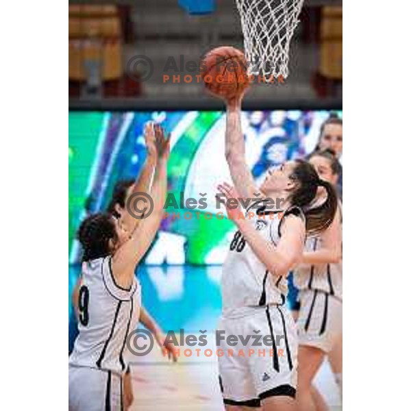 in action during Slovenian Cup semi-final basketball match between VBO Maribor and Triglav in Dvorana Lukna, Maribor, Slovenia on March 5, 2022. Photo: Jure Banfi/www.alesfevzer.com