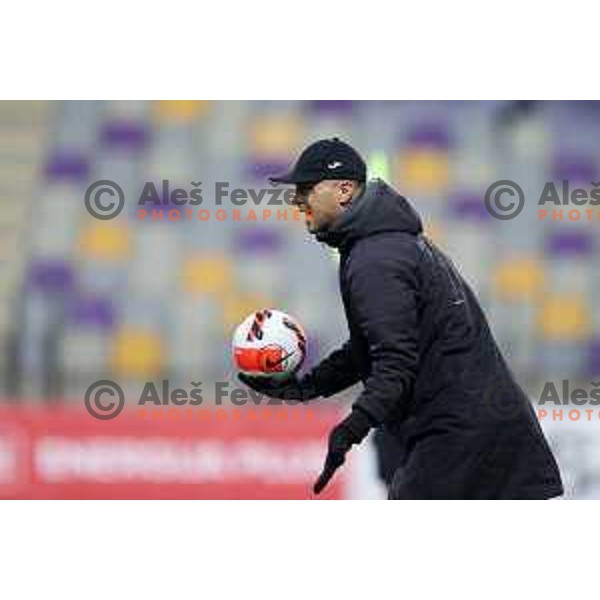 Head coach Dejan Grabic during Prva Liga Telemach 2021-2022 football match between Maribor and Bravo in Maribor , Slovenia on March 6, 2022 
