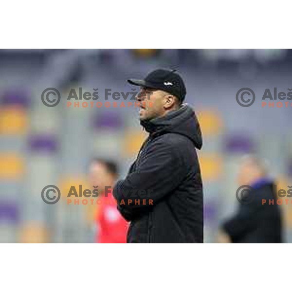 Head coach Dejan Grabic during Prva Liga Telemach 2021-2022 football match between Maribor and Bravo in Maribor , Slovenia on March 6, 2022 