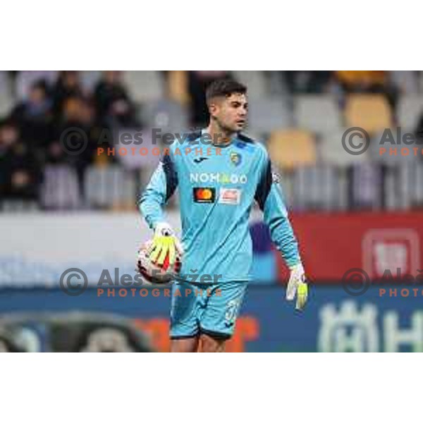 Matija Orbanic in action during Prva Liga Telemach 2021-2022 football match between Maribor and Bravo in Maribor , Slovenia on March 6, 2022 