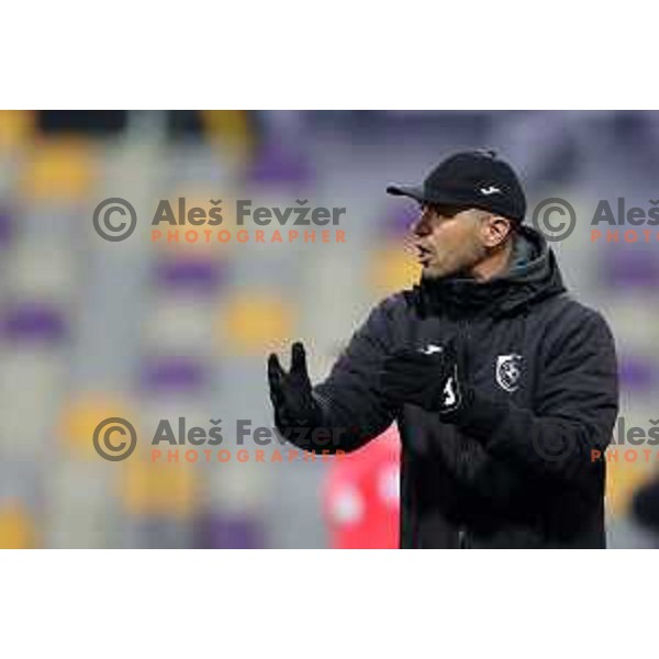 Head coach Dejan Grabic during Prva Liga Telemach 2021-2022 football match between Maribor and Bravo in Maribor , Slovenia on March 6, 2022 