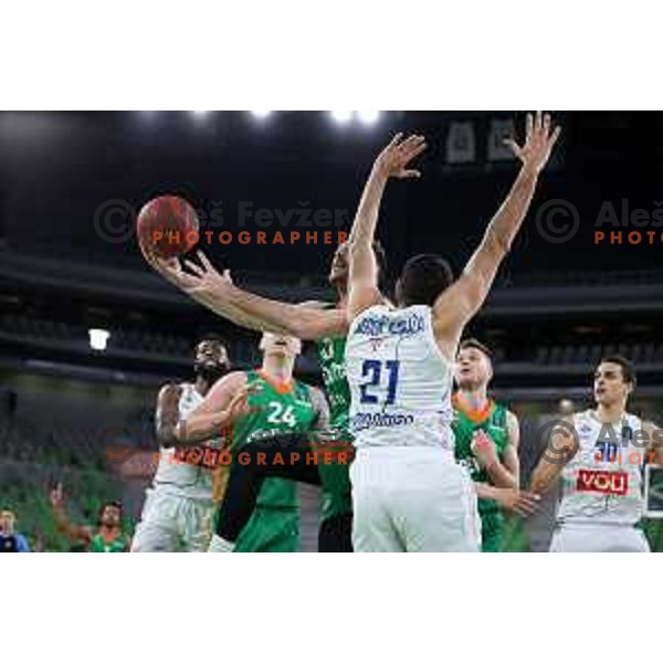 Zoran Dragic of Cedevita Olimpija in action during 7days EuroCup regular season basketball match between Cedevita Olimpija and Buducnost Voli in Stozice, Arena, Ljubljana, Slovenia on March 8, 2022