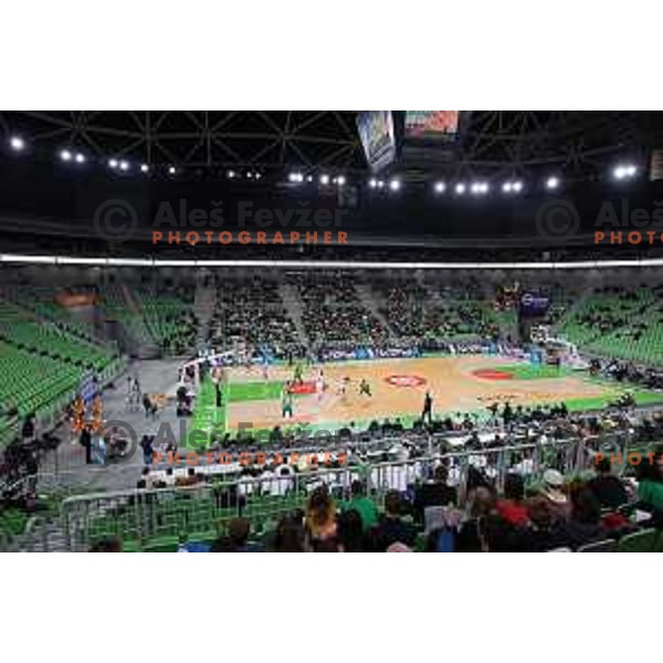 Of Cedevita Olimpija in action during 7days EuroCup regular season basketball match between Cedevita Olimpija and Buducnost Vol in Stozice, Arena, Ljubljana, Slovenia on March 8, 2022