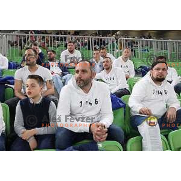 Alem Toskic during 7days EuroCup regular season basketball match between Cedevita Olimpija and Buducnost Voli in Stozice, Arena, Ljubljana, Slovenia on March 8, 2022