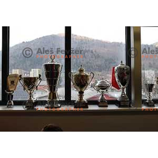 General Assembly of HK Acroni Jesenice in Podmezakla Hall, Jesenice , Slovenia on March 9, 2022