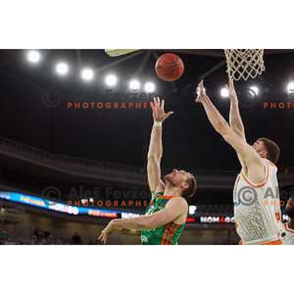 Zoran Dragic of Cedevita Olimpija in action during 7days EuroCup regular season basketball match between Cedevita Olimpija and Promitheas in Stozice, Arena, Ljubljana, Slovenia on March 10, 2022