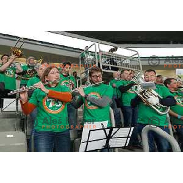 of Cedevita Olimpija in action during 7days EuroCup regular season basketball match between Cedevita Olimpija and Promitheas in Stozice, Arena, Ljubljana, Slovenia on March 10, 2022