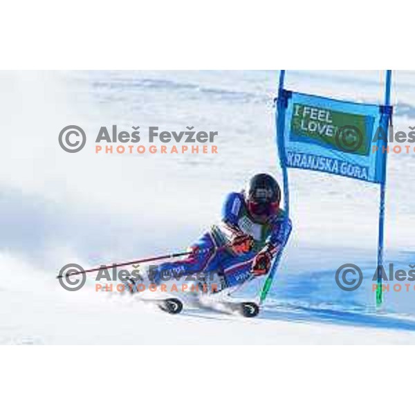 AUDI FIS Ski World Cup Giant Slalom for 61.Vitranc Cup in Kranjska gora, Slovenia on March 12, 2022