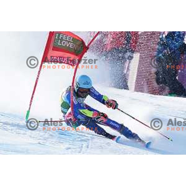AUDI FIS Ski World Cup Giant Slalom for 61.Vitranc Cup in Kranjska gora, Slovenia on March 12, 2022