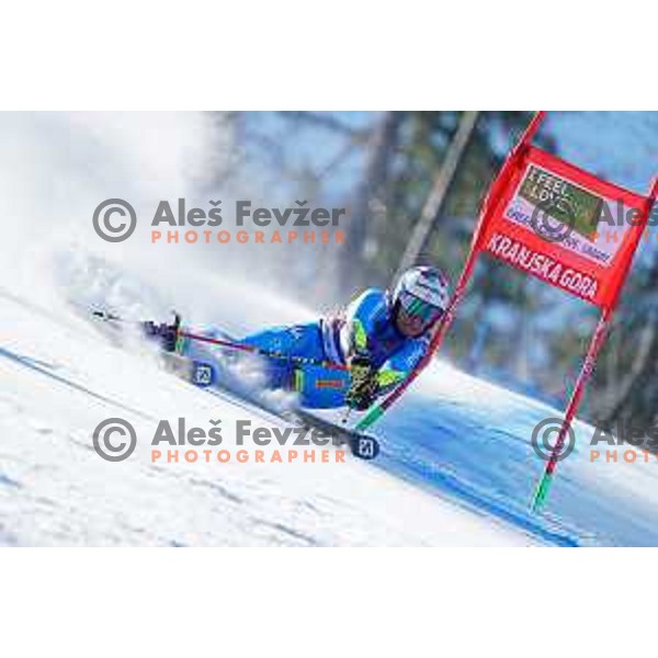 AUDI FIS Ski World Cup Giant Slalom for 61.Vitranc Cup in Kranjska gora, Slovenia on March 13, 2022