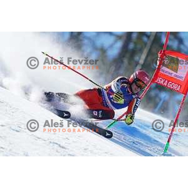 AUDI FIS Ski World Cup Giant Slalom for 61.Vitranc Cup in Kranjska gora, Slovenia on March 13, 2022