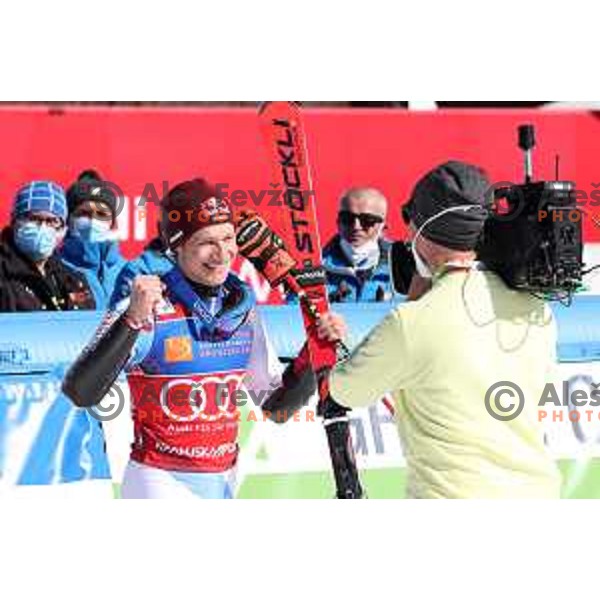 AUDI FIS Ski World Cup Giant Slalom for 61.Vitranc Cup in Kranjska gora, Slovenia on March 13, 2022