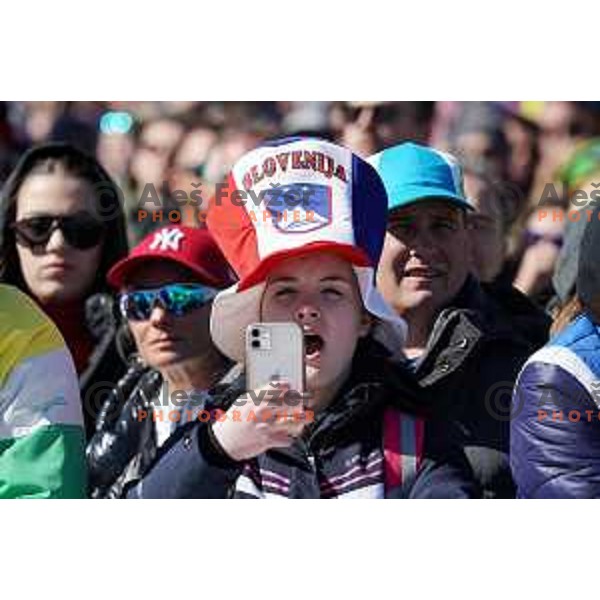 AUDI FIS Ski World Cup Giant Slalom for 61.Vitranc Cup in Kranjska gora, Slovenia on March 13, 2022