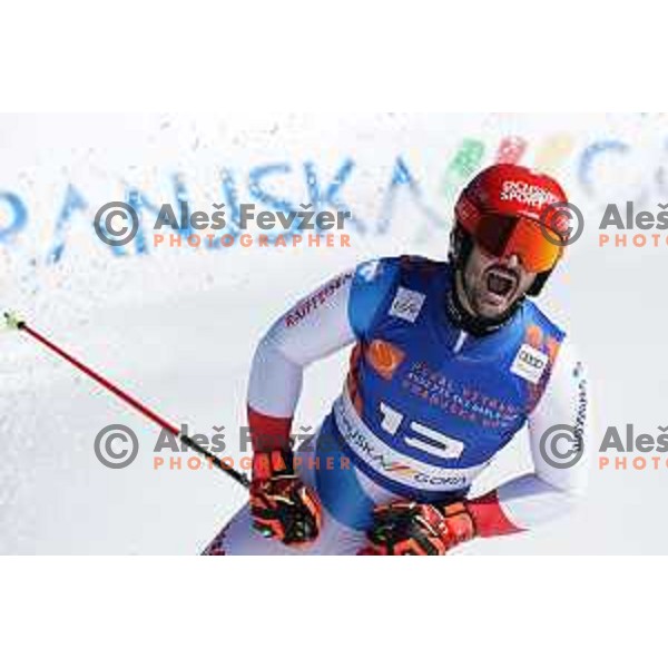 AUDI FIS Ski World Cup Giant Slalom for 61.Vitranc Cup in Kranjska gora, Slovenia on March 13, 2022
