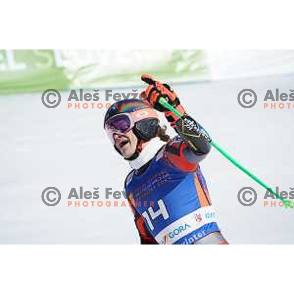 AUDI FIS Ski World Cup Giant Slalom for 61.Vitranc Cup in Kranjska gora, Slovenia on March 13, 2022