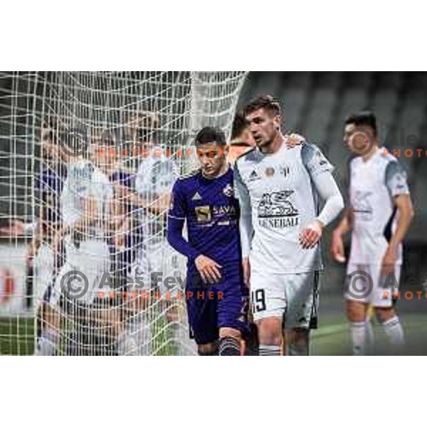 in action during Prva liga Telemach football match between Maribor and NS Mura in Ljudski vrt, Maribor, Slovenia on March 13, 2022. Photo: Jure Banfi/www.alesfevzer.com