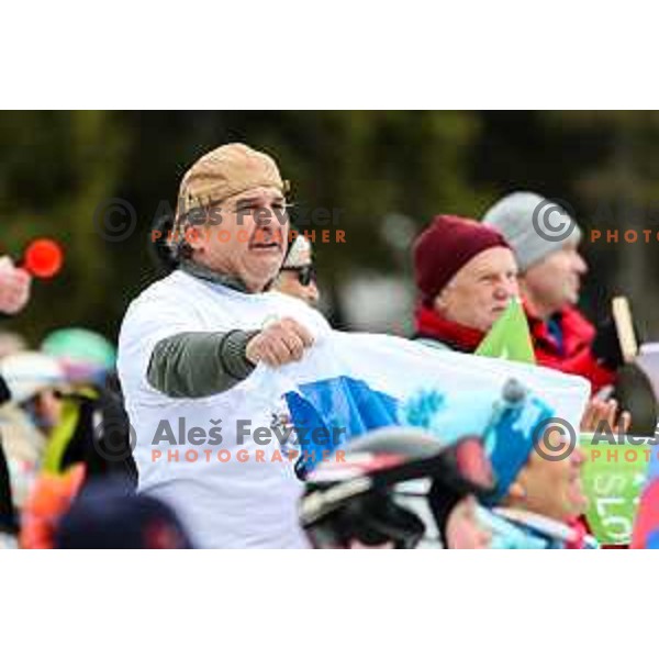 competes at FIS Snowboard World Cup Parallel Giant Slalom at Rogla Ski resort, Slovenia on March 16, 2022