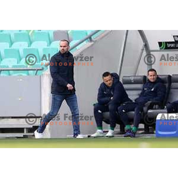 Of Olimpija In action during Prva Liga Telemach football match between Olimpija and Domzale in SRC Stozice, Ljubljana, Slovenia on March 20, 2022