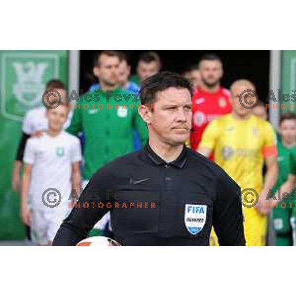 action during Prva Liga Telemach football match between Olimpija and Domzale in SRC Stozice, Ljubljana, Slovenia on March 20, 2022