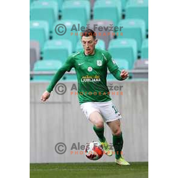 action during Prva Liga Telemach football match between Olimpija and Domzale in SRC Stozice, Ljubljana, Slovenia on March 20, 2022