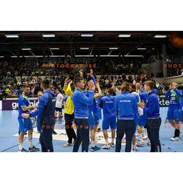 in action during World championship 2023 qualifications match between Slovenia and Italy in Celje, Slovenia on March 20, 2022