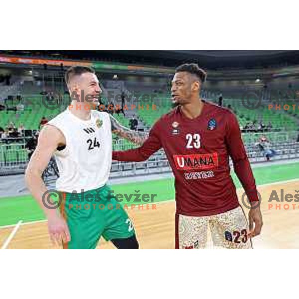  during 7days EuroCup regular season basketball match between Cedevita Olimpija and Reyer Venezia in Stozice, Arena, Ljubljana, Slovenia on March 23, 2022