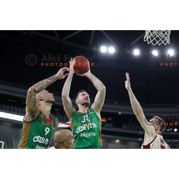 Zoran Dragic of Cedevita Olimpija in action during 7days EuroCup regular season basketball match between Cedevita Olimpija and Reyer Venezia in Stozice, Arena, Ljubljana, Slovenia on March 23, 2022