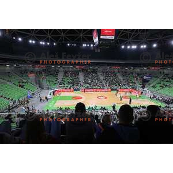 Of Cedevita Olimpija in action during 7days EuroCup regular season basketball match between Cedevita Olimpija and Reyer Venezia in Stozice, Arena, Ljubljana, Slovenia on March 23, 2022