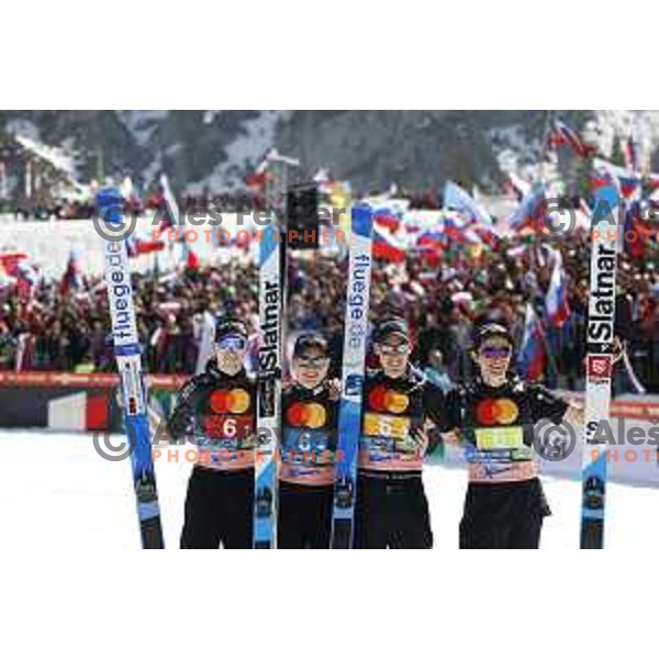 FIS Ski-jumping World Cup Final team event in Planica, Slovenia on March 26, 2022