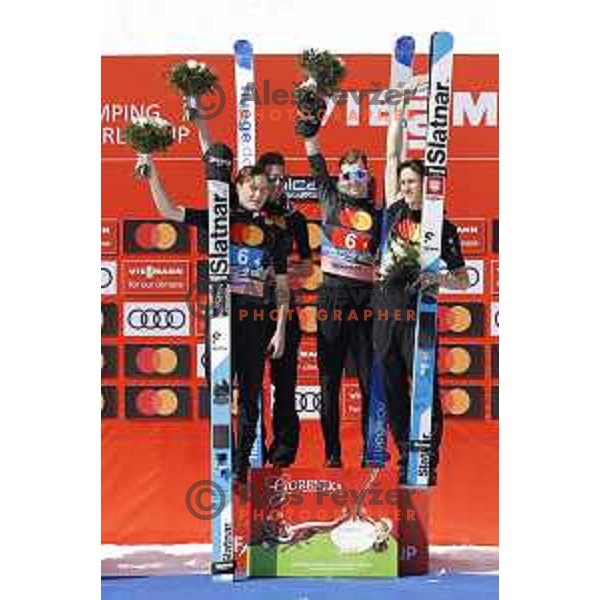 FIS Ski-jumping World Cup Final team event in Planica, Slovenia on March 26, 2022